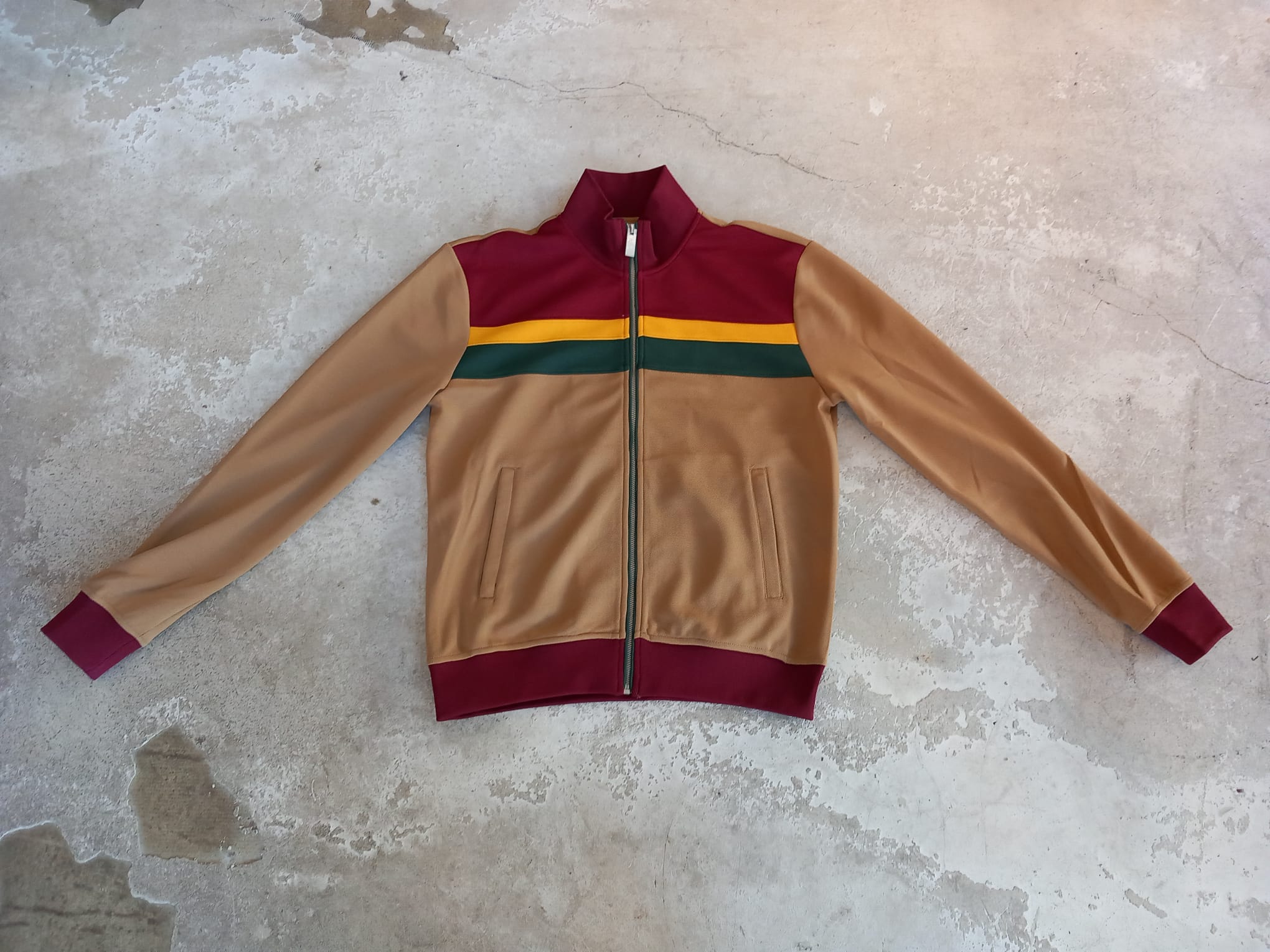 poolside negroni jacket, maroon